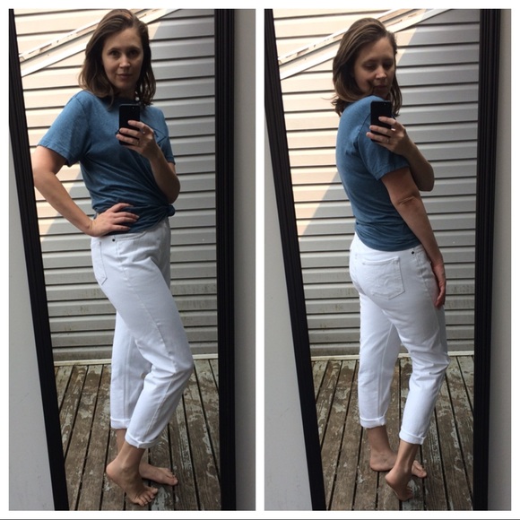 liz claiborne white jeans